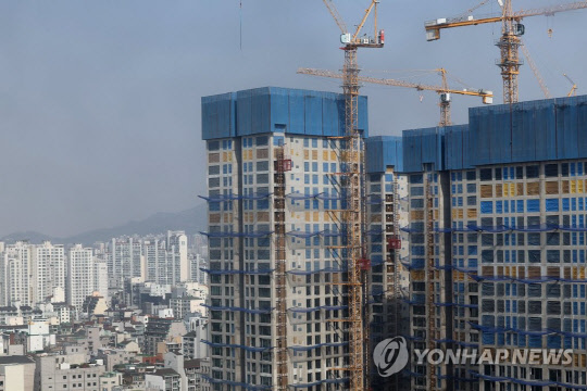 아파트 재건축 현장. 연합뉴스